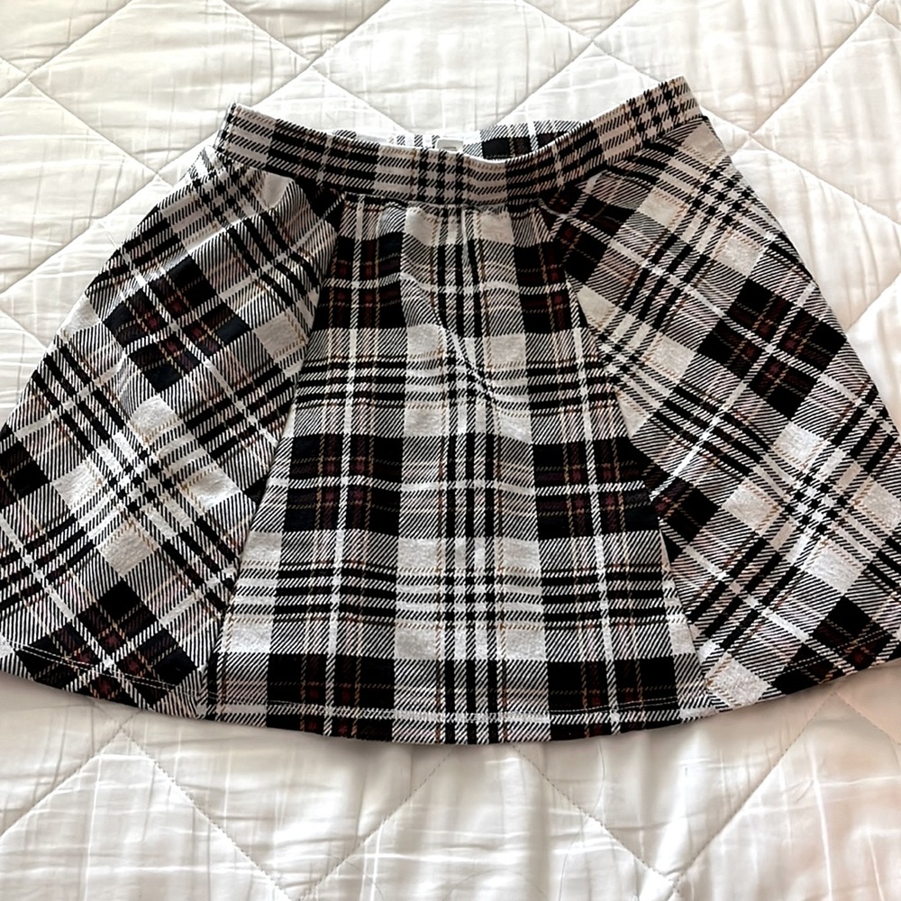 Full Tilt Plaid Body-con Skirt Size Small